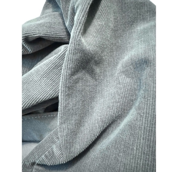 LOFT Modern Skinny Gray Corduroy Pants Size 6 or 28, cords, eclipse grey, silver - Picture 10 of 16